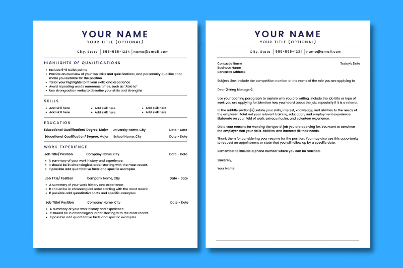 Free Resume Templates